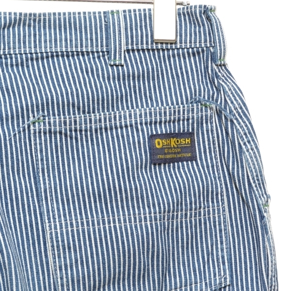 ◇279394 オシュコシュ OSHKOSH B'GOSH 70s 70年代 ヒッコリーパンツ