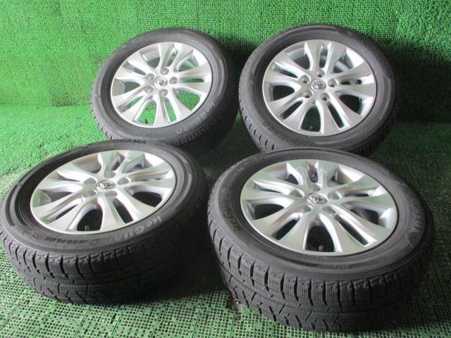 冬用/美品.大人気極上set♪トヨタ 70 VOXY ヴォクシー NOA ノア 後期 純正 超バリ溝 205/60R16 YOKOHAMA iceGUARD iG50 PLUS 格安売切り♪ 