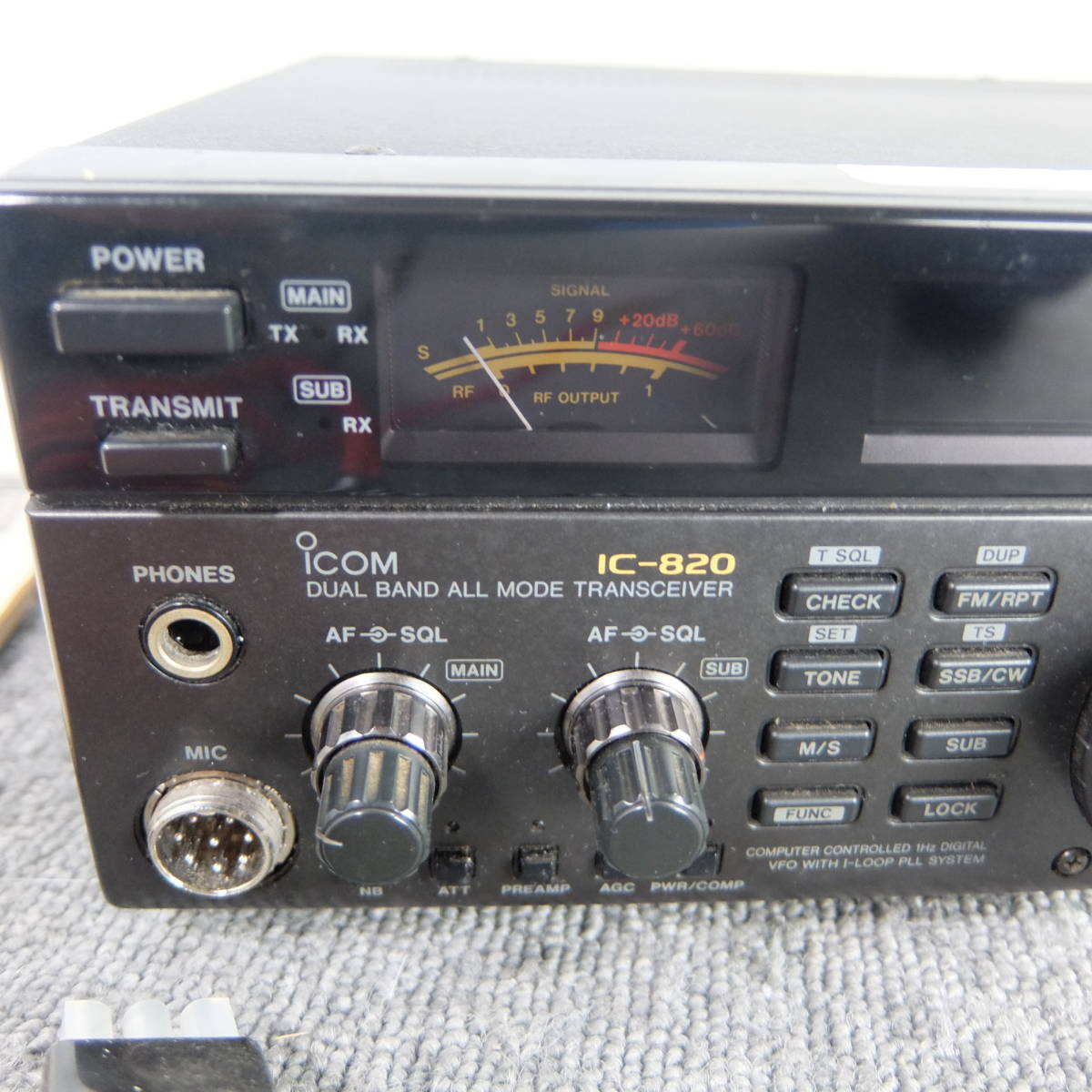 Yahoo!オークション ジャンク品 アイコム IC-2800 144.430MHz 20W
