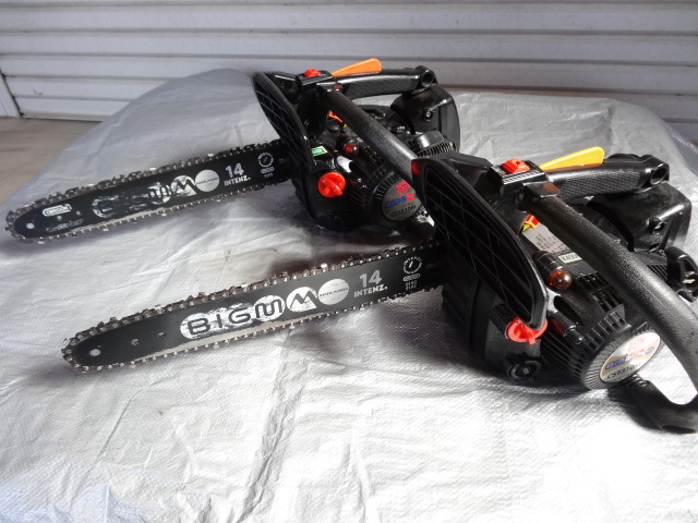 中古 CST310M エンジンチェンソー 丸山チェーンソー CST310M-PW（2台 