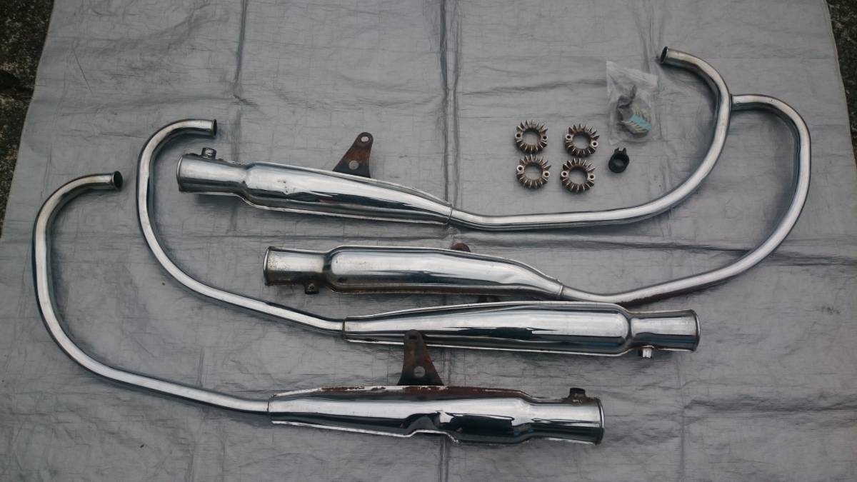 ホンダ CB550FOUR CB500FOUR CB550F CB500F 純正マフラー 当時物 HM323
