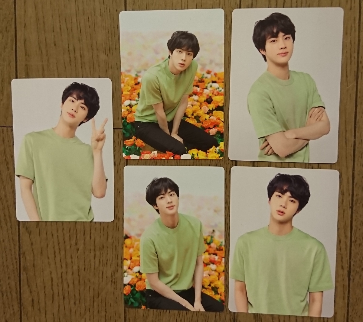 BTS 防弾少年団 LOVE YOURSELF 公式グッズ ミニフォトカード JIN