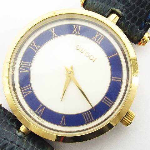 オンラインストア銀座 電池切れ GUCCI グッチ 腕時計 シェリー 