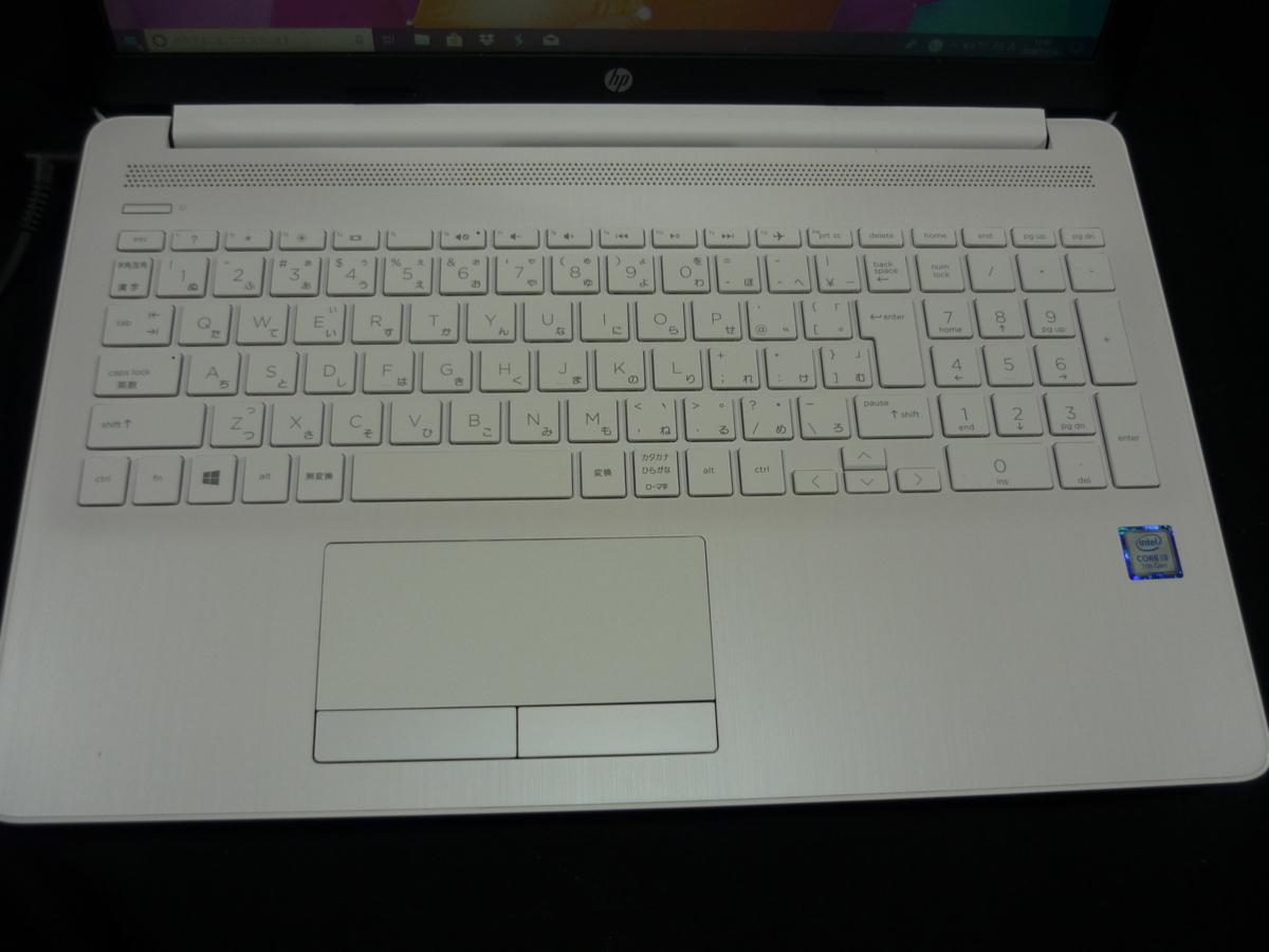 公式】 【未使用】hp Laptop 15-da0089tu☆ノートパソコン Windows10