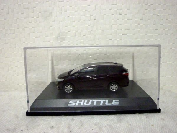 ホンダ シャトル 1/43 SHUTTLE カラーサンプル 特注 ミニカー小豆色