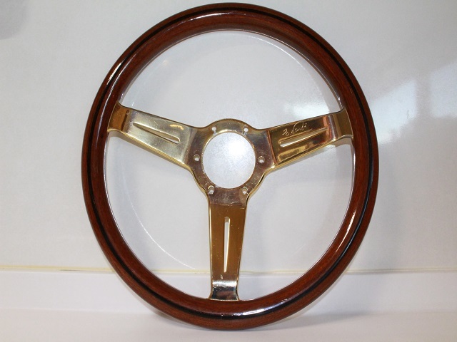 NARDI ナルディ ウッド クラシック ゴールド ステアリング ハンドル