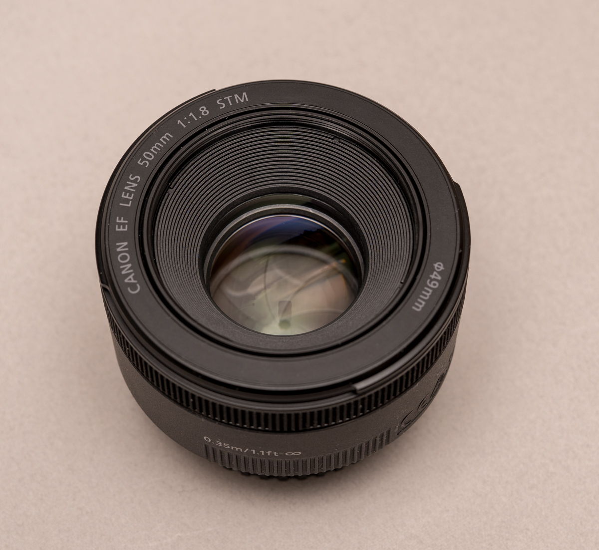 Canon Canon 単焦点標準レンズ EF50mm F1.8 STM【USED】☆美品☆防湿