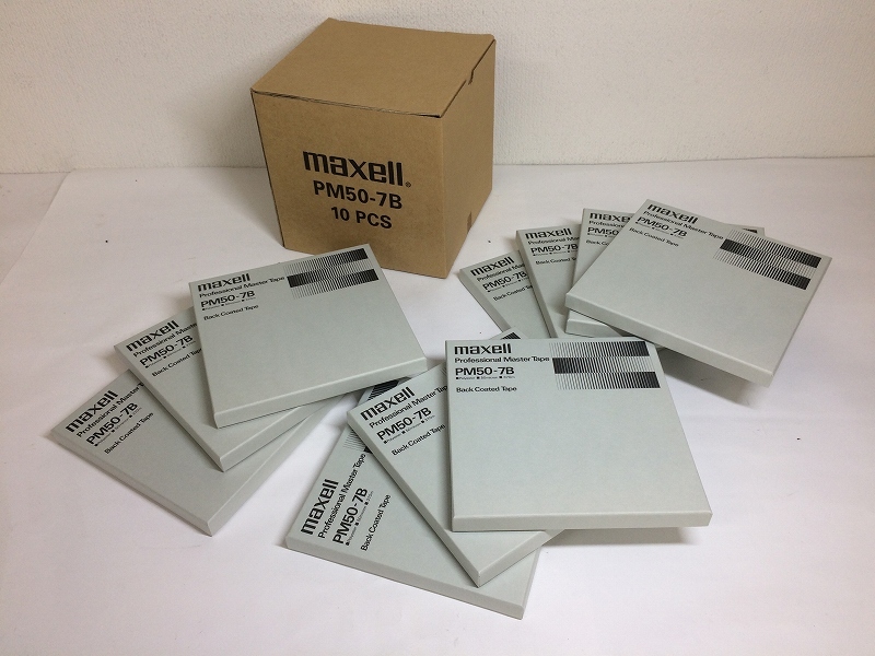  V04/maxell マクセル オープンリールテープ 品 PM50-7B 1箱10本セット z(オープンリールデッキ)｜売買されたオークション情報、yahooの商品情報をアーカイブ公開 - オークファン オープンリールデッキ