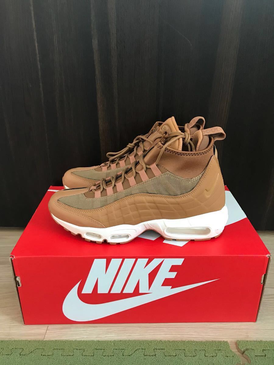 国内正規店購入 新品未使用 NIKE AIR MAX 95 SNEAKERBOOT 26cm 26センチ ブラウン ナイキ エアマックス95 スニーカーブーツ