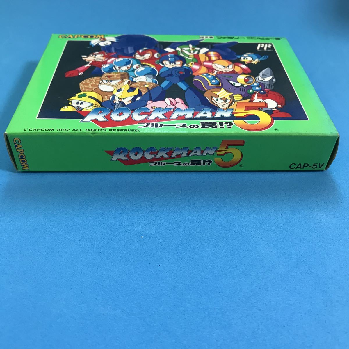 美品ロックマン5 【激レア/未使用】 fc FC ロックマン5 カプコン 