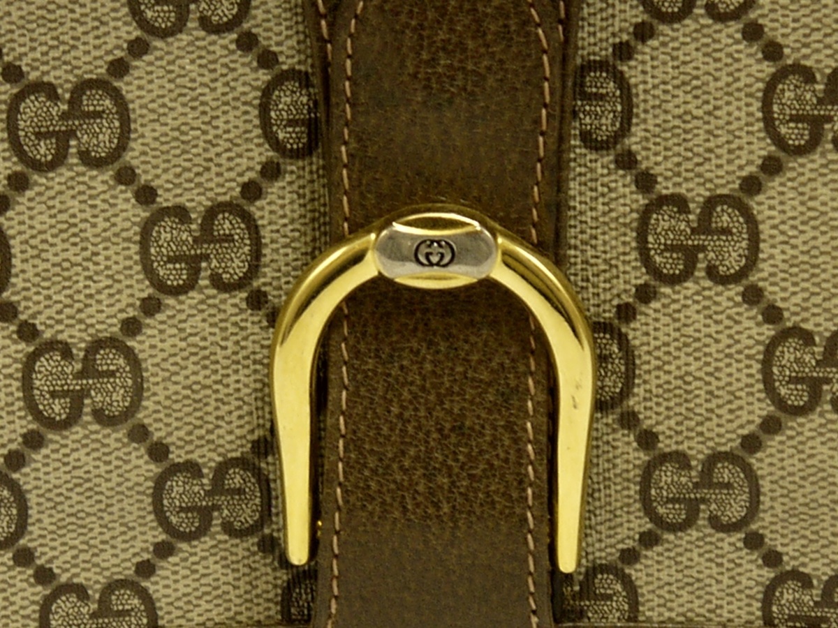 訳有・ジャンク扱い GUCCI グッチ GGスプリーム ショルダーバッグ