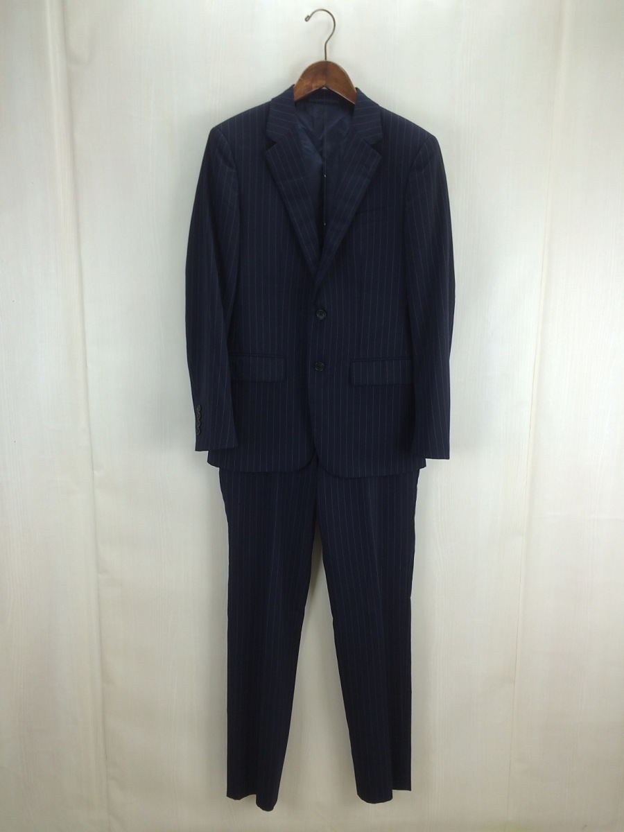 UNITED ARROWS WHITE LABEL◇スーツ/セットアップ/46/ウール/NVY/紺