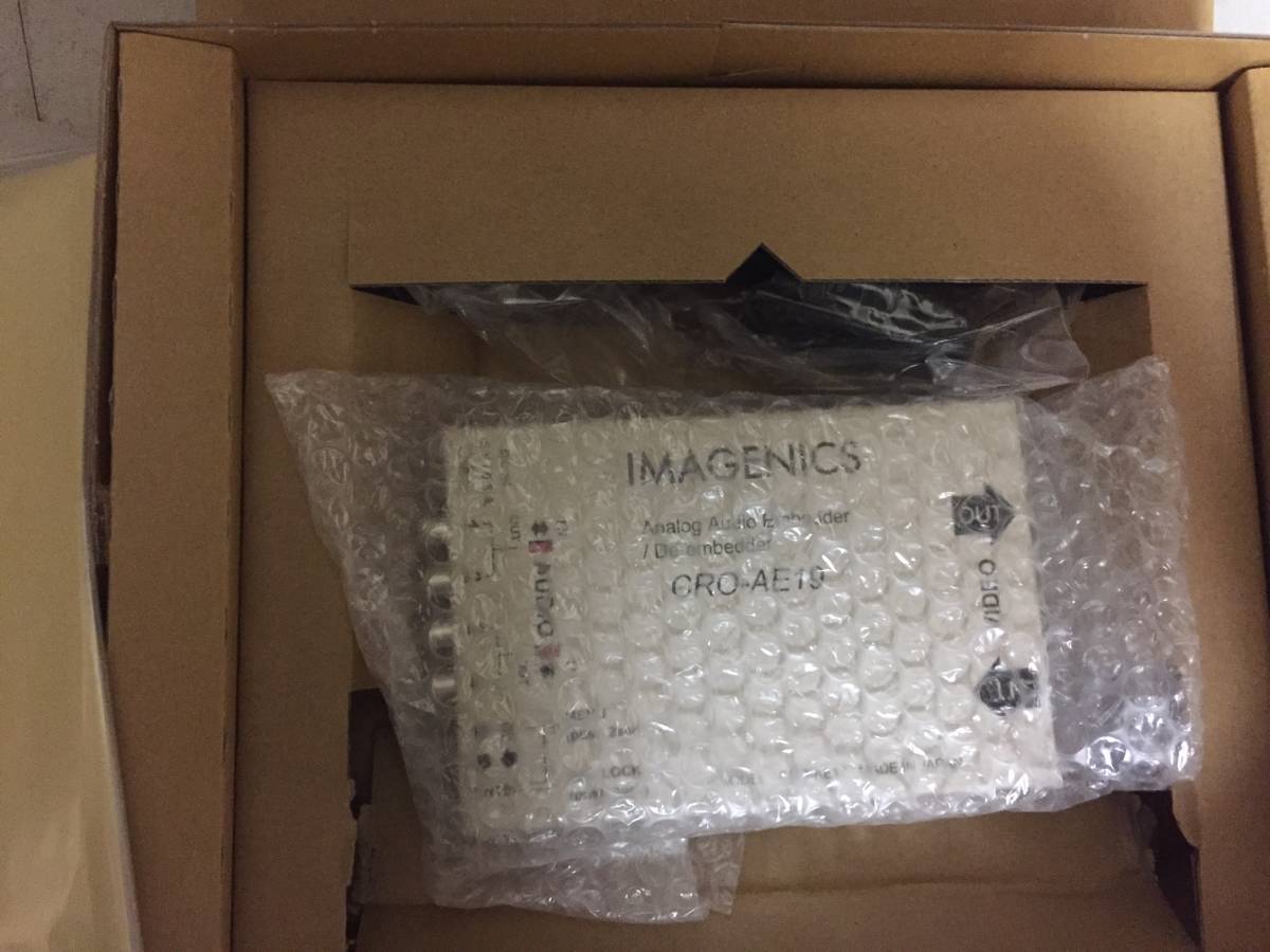 ☆未使用☆IMAGENICS DVI/HDMI アナログオーディオエンベダー 