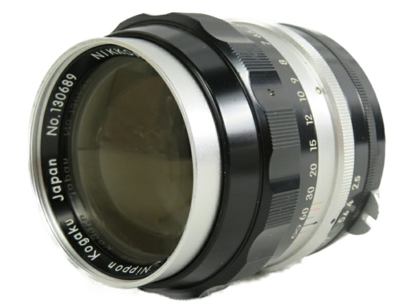 ジャンク Nikon NIKKOR-P 2.5 f=10.5cm レンズ 現状品 S3577273