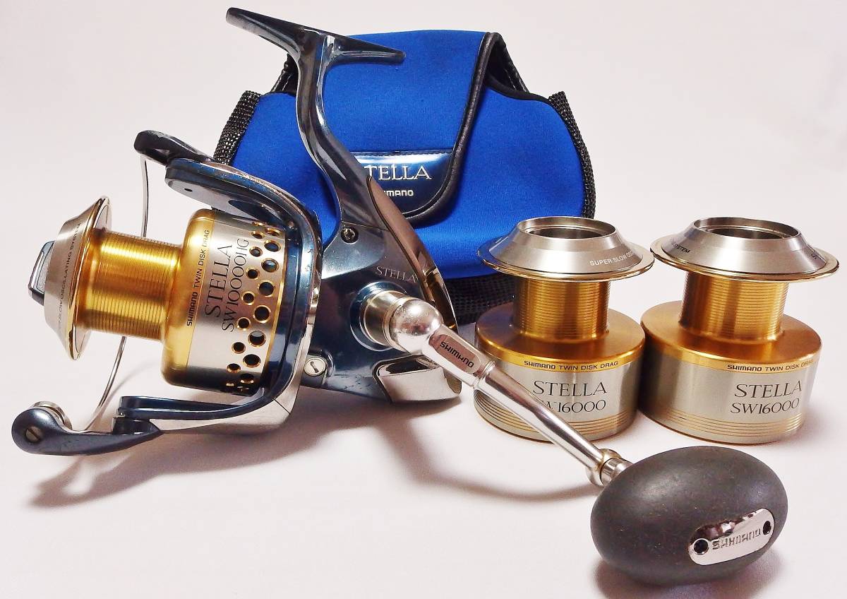 ☆シマノ 01 STELLAステラ SW10000HG・SW16000替スプール付☆ SHIMANO
