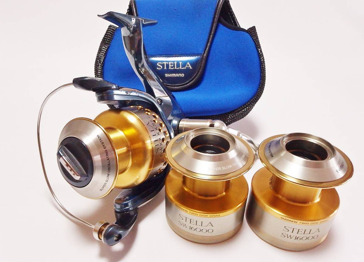 ☆シマノ 01 STELLAステラ SW10000HG・SW16000替スプール付☆ SHIMANO