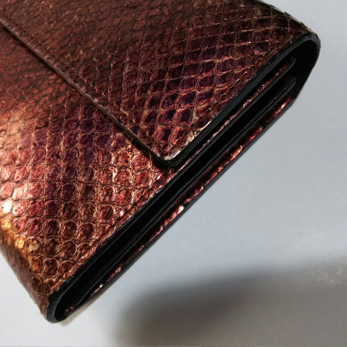 ☆未使用に近い ボッテガヴェネタ レア モデル パイソン BOTTEGA 