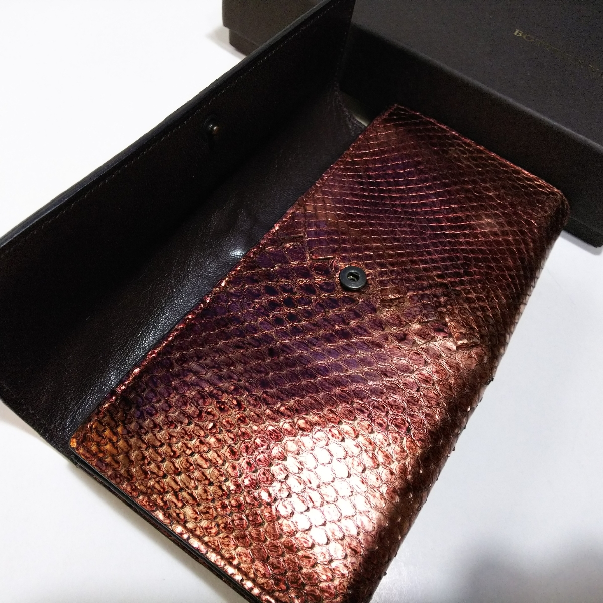 ☆未使用に近い ボッテガヴェネタ レア モデル パイソン BOTTEGA 