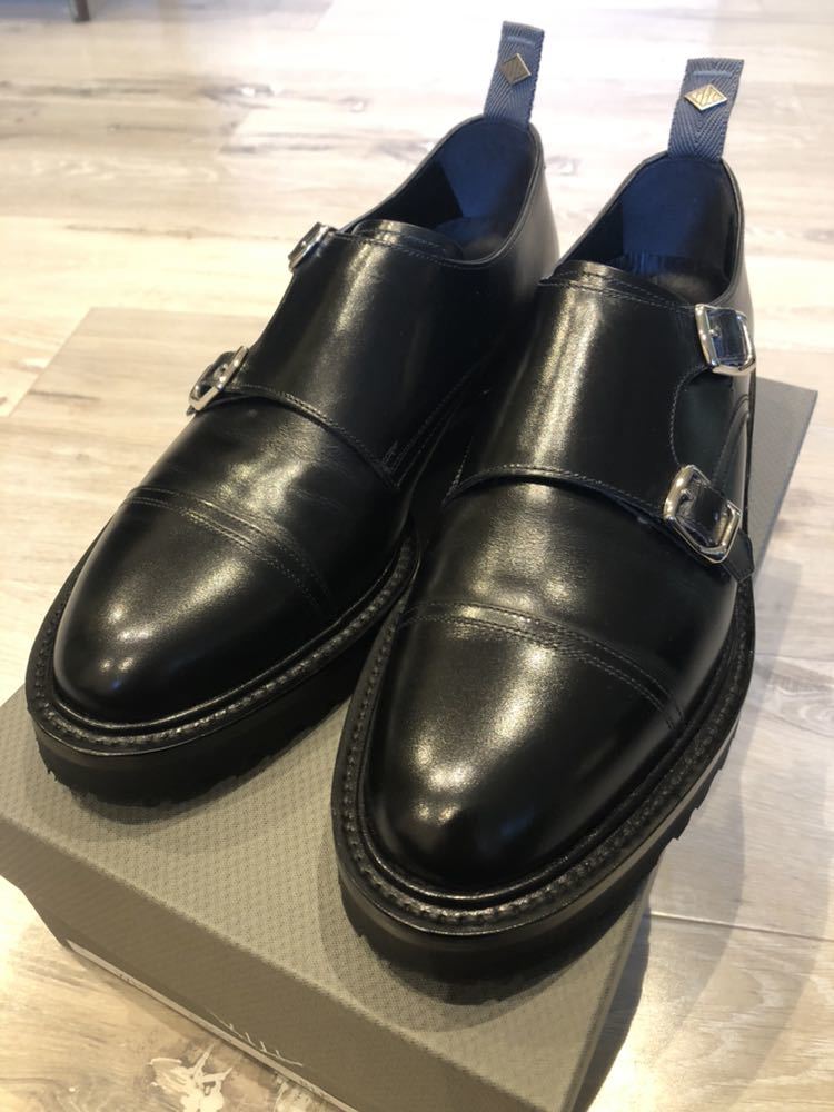 WH ダブルエイチ 0300 ダブルモンクストラップシューズ 希少 size【WH（ダブルエイチ）】【WHS-0300 ダブルモンクストラップ