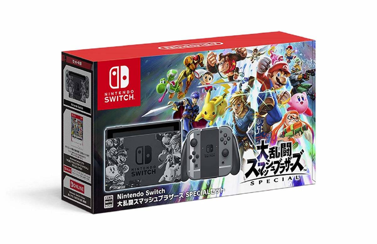 定番，HOT Nintendo Switch 大乱闘スマッシュブラザーズ SPECIALセット＋おまけネックストラップ付 ニンテンドースイッチ 1円スタート(ニンテンドースイッチ本体)｜売買されたオークション情報、yahooの商品 ニンテンドースイッチ本体