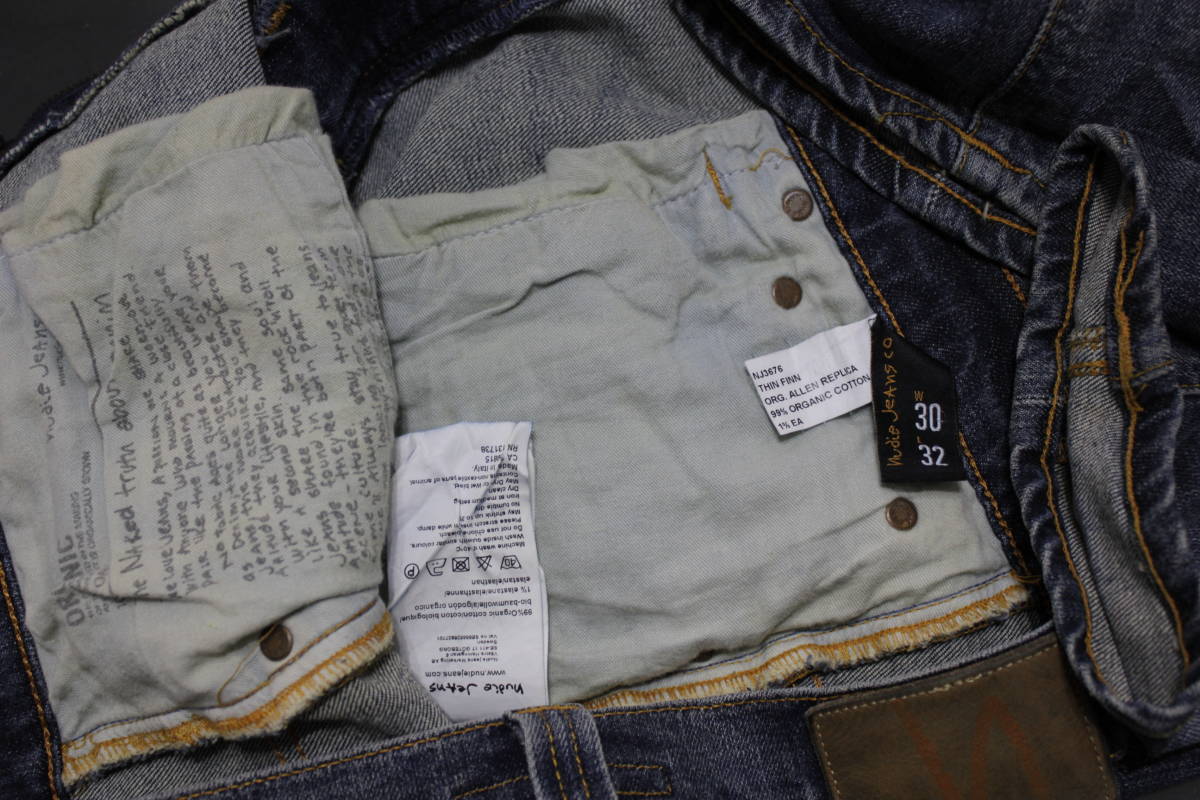 Nudie Jeans THIN FINN Org. Allen Replica 定価29,400円 2013年 限定 