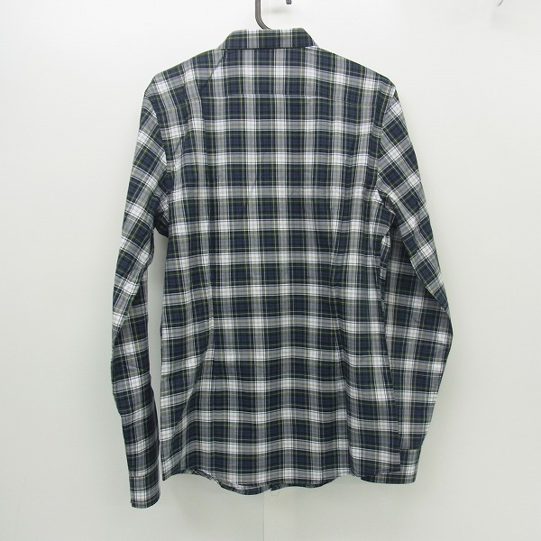 ☆RAF BY RAF SIMONS/ラフバイラフシモンズ チェック 長袖シャツ/M /LPL
