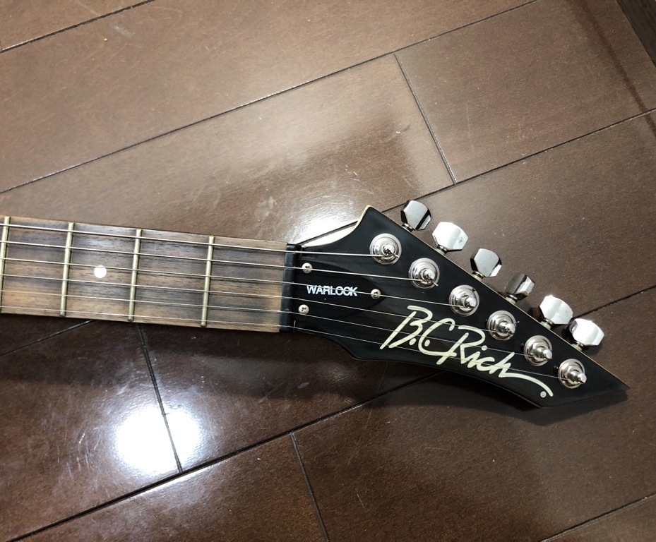 11/173 美品 BC Rich エレキギター Warlock ワーロック Black BCリッチ