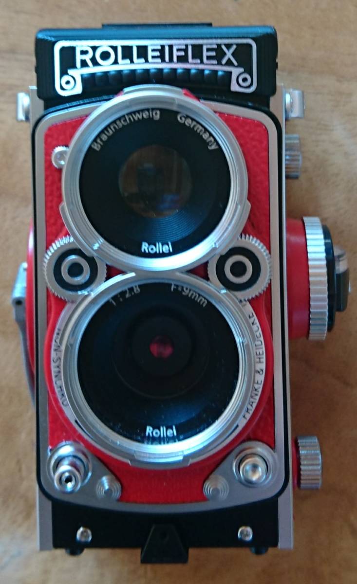 Mini Rolleiflex ローライフレックス ミニデジ rolleiflex mini digi Italian red limited edition 赤 限定 レア ...
