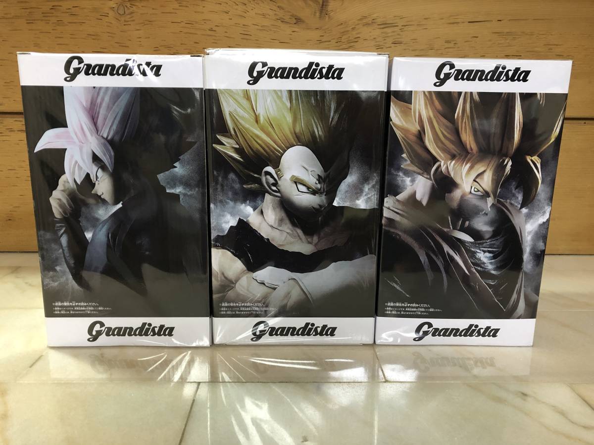 ドラゴンボールZ grandista グランディスタ【孫悟空、ベジータ、ロゼ 3
