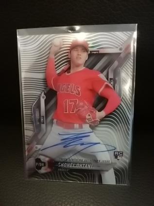 ☆新品☆送料無料☆大谷翔平 直筆サインカードTOPPS SHOHEI OHTANI P/DH LA ANGELS AUTOGRAPHED ON CARD 