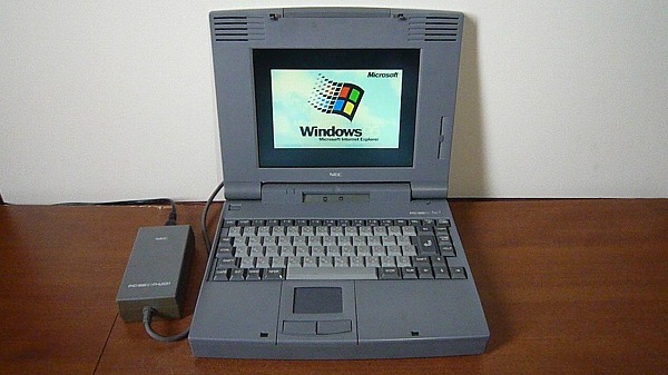NEC PC-9821 Na7/H7 FDD作動 Windows 95 OSR2とMS-DOS 6.2 Windows 3.1含(ノートブック ...