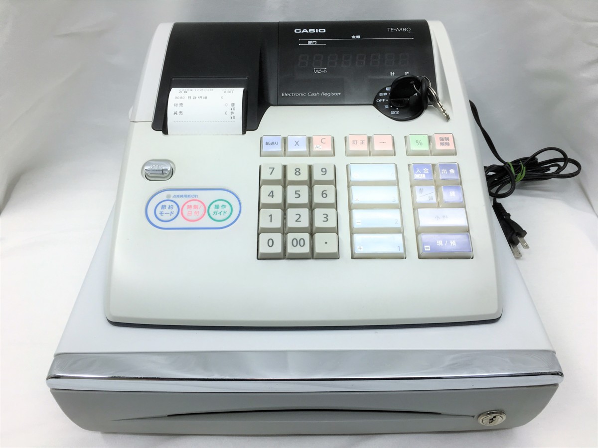 電子レジスター VX-100-KZ CASIO｜カシオ 通販 | ビックカメラ.com