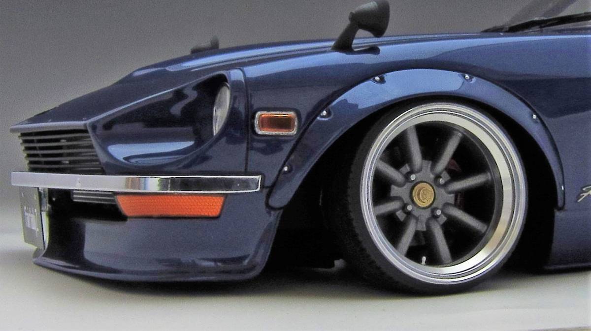 1/12 IG0492 ビッグスケール! S30 Z ブルー カスタム ワタナベ