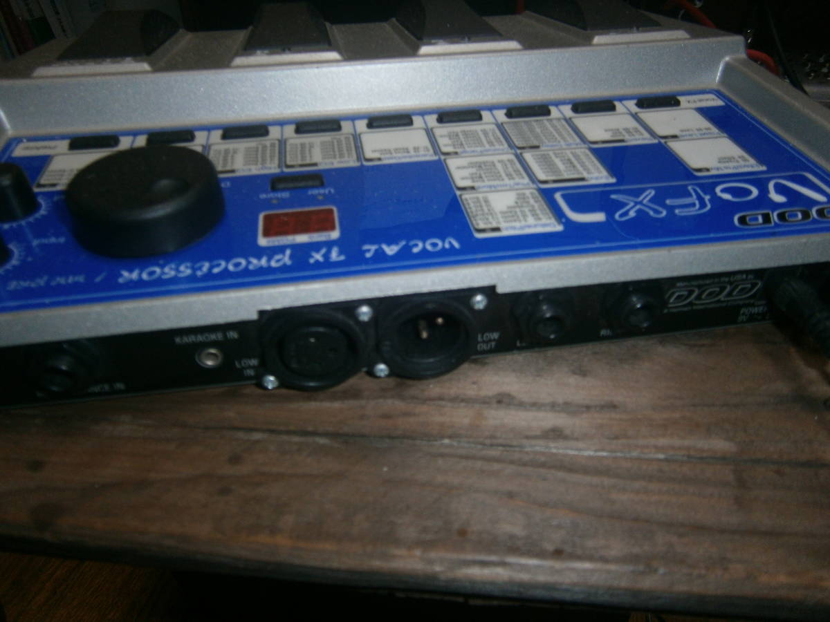 DOD Vocal - VoFX Processor | FX Effects To VOFX Reverb Know 0 &amp