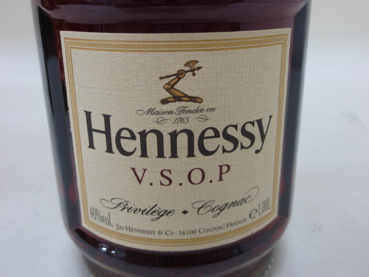 未開栓 Hennessy ヘネシー VSOP プリヴィレッジ 1000ml ブランデー