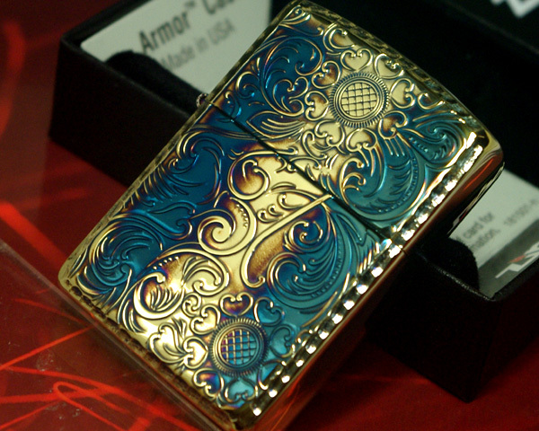 激安大特価，得価 ZIPPO アーマー アラベスク ブラス酸化古美 花柄(Zippo)｜売買されたオークション情報、yahooの商品情報をアーカイブ公開 - オークファン Zippo