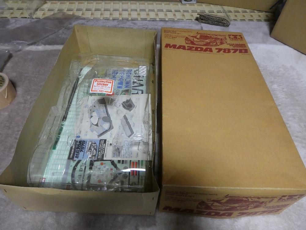 タミヤ　1/10 チャージマツダ787B スペアボディセット