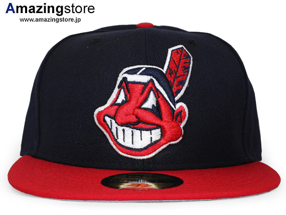 インディアンス　newera 73/8 7-3/8 1999年復刻モデル NEW ERA CLEVELAND INDIANS MLB OLD AUTHENTIC