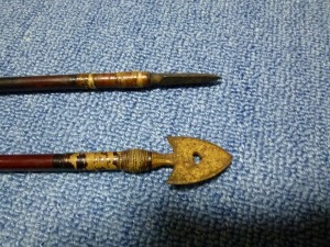 江戸時代の矢2本 鏃 矢尻 実物希少 和鉄 室町時代〜江戸時代 江戸時代