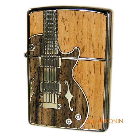 ZIPPOジッポー：アンティークギター ライター ギター BS&frasl;ウッドインレイ 両面加工 Zippo アンティーク : ジッポー アンテーク ジッポーライター： ウッド ダブル Style ジッポー専門店のZippo 母の日