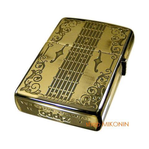 ZIPPOジッポー：アンティークギター ライター ギター BS&frasl;ウッドインレイ 両面加工 Zippo アンティーク : ジッポー アンテーク ジッポーライター： ウッド ダブル Style ジッポー専門店のZippo 母の日