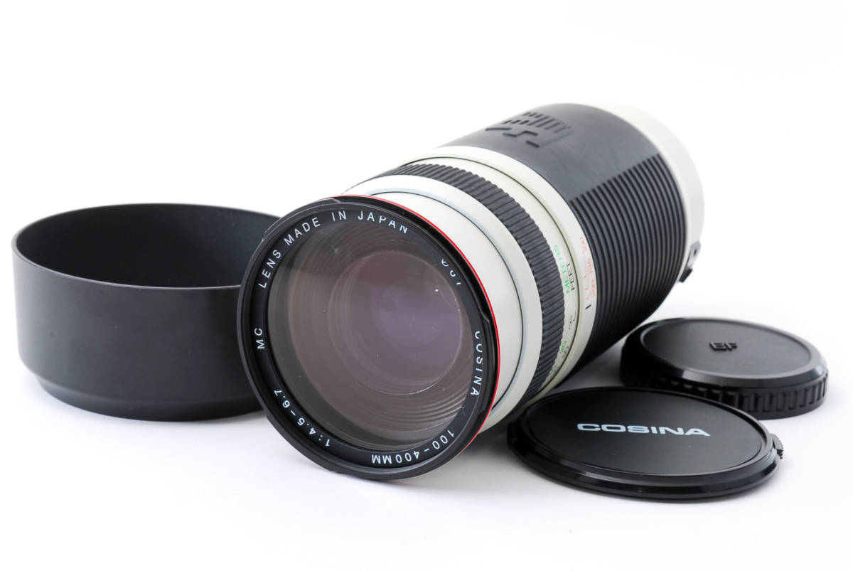 お買い得，得価 COSINA AF 100-400mm 1:4.5-6.7 MC CANON EOSマウント 完全動作 #364488(キヤノン)｜売買されたオークション情報、yahooの商品情報をアーカイブ公開 - オークファン キヤノン
