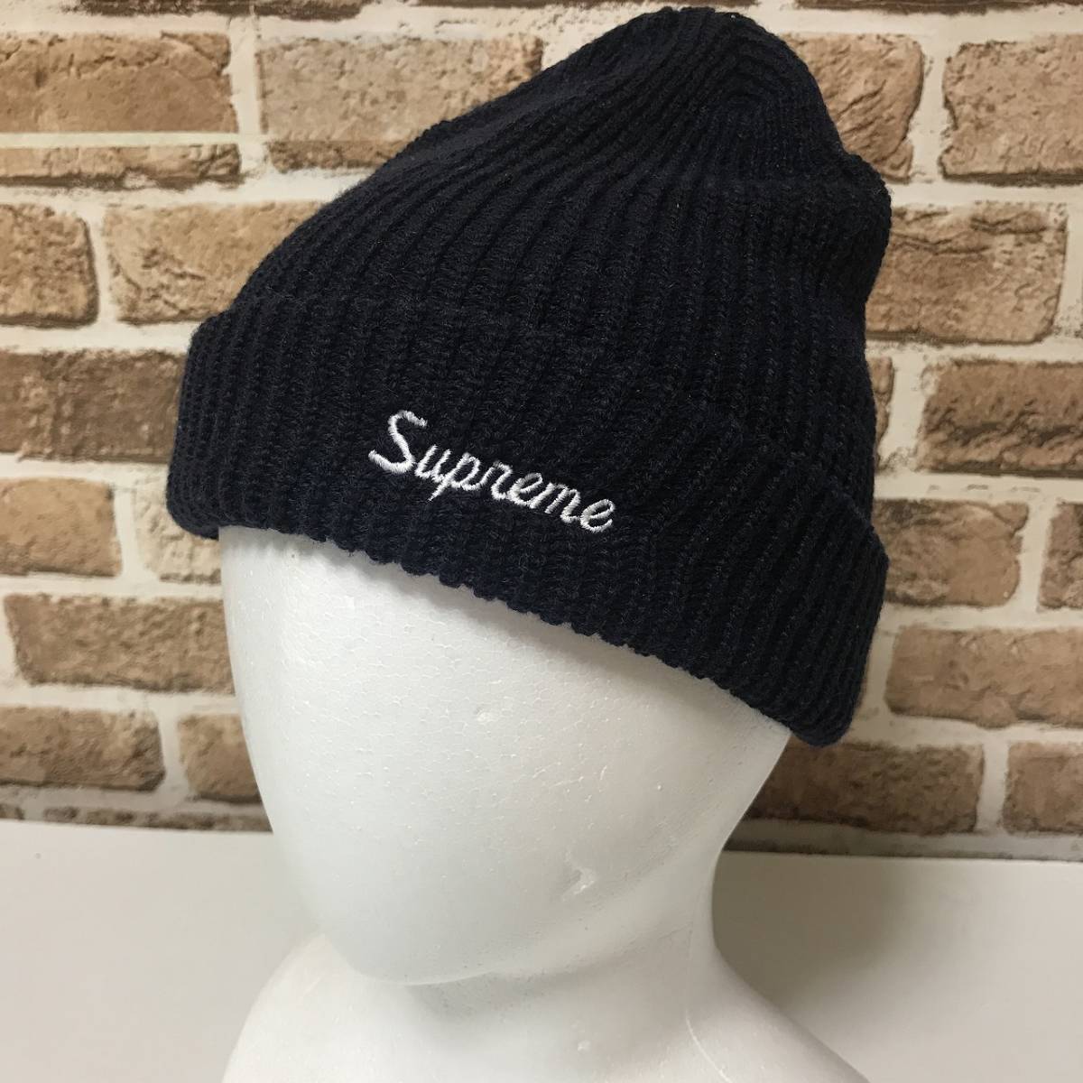 正規品，定番 カナダ製☆美品 Supreme シュプリーム ニットキャップ 