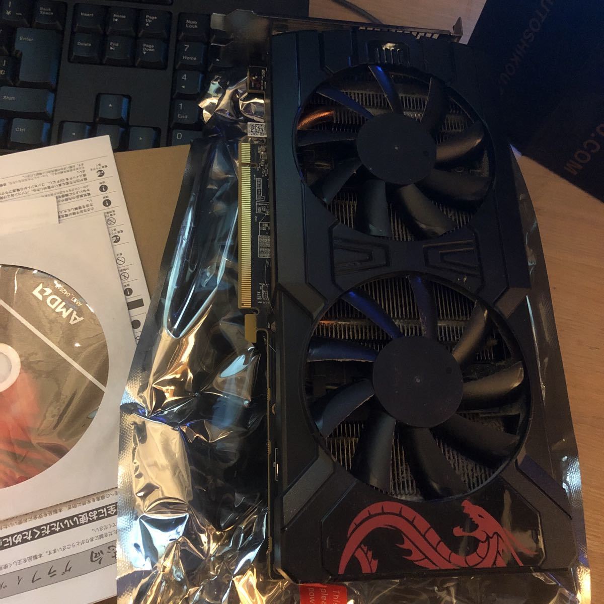 AMD 【玄人志向】 RD-RX570-E4GB/OC/DF □中古 RD-RX570-E4GB⁄OC⁄