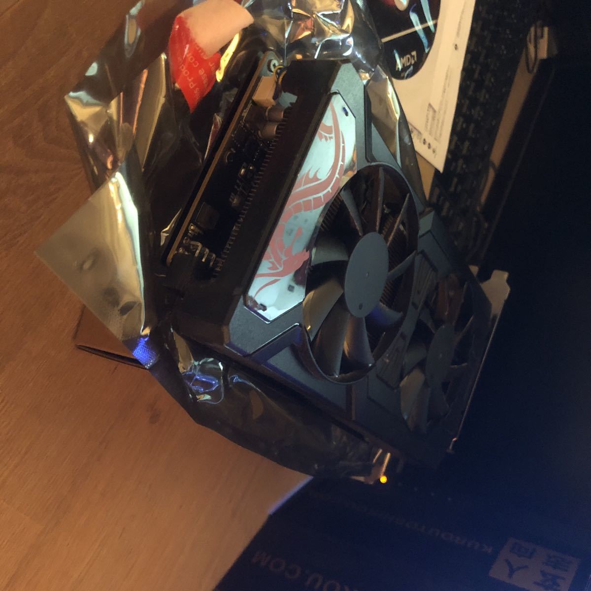 AMD 【玄人志向】 RD-RX570-E4GB/OC/DF □中古 RD-RX570-E4GB⁄OC⁄