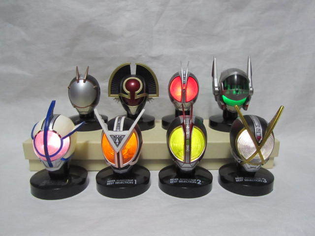 ★中古★仮面ライダー ライダーマスクコレクション フィギュア まとめ売りセット 計35点+おまけ付 (マスコレ)★【TY708】 仮面ライダー ライダーマスクコレクション フィギュア ライダー 昭和 他