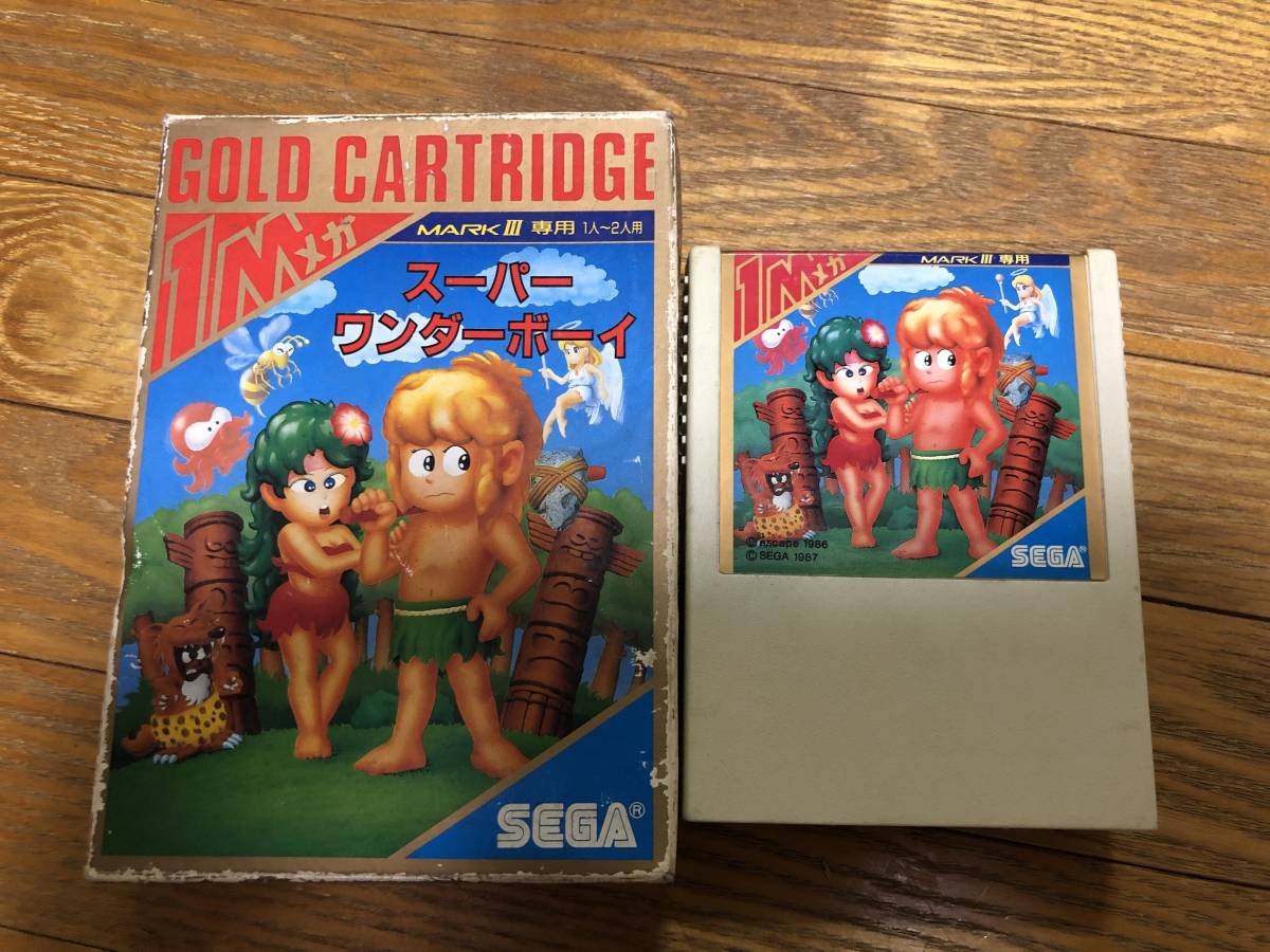 ジャンク 全7本セット セガマークⅢ スーパーワンダーボーイ、北斗の