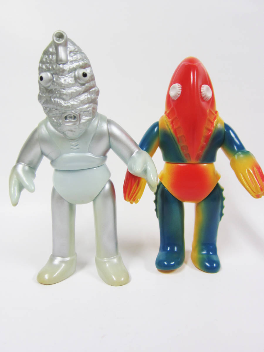 マーミット　ビニパラベビー　メトロン星人　キュラソ星人　ユートム　バド星人 マーミット ウルトラセブン「キュラソ星人＆メトロン星人」2体セット