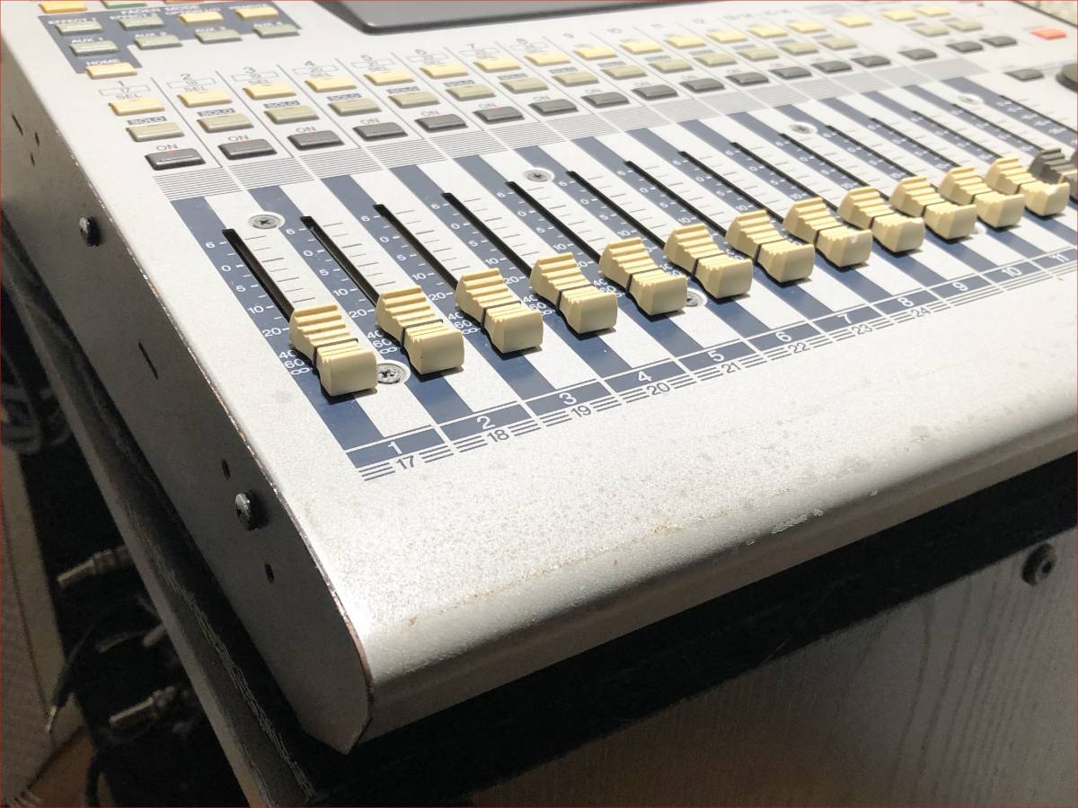 YAMAHA 01V MY8-AT増設済(adat入出力) 定番デジタルミキサー 全ch動作