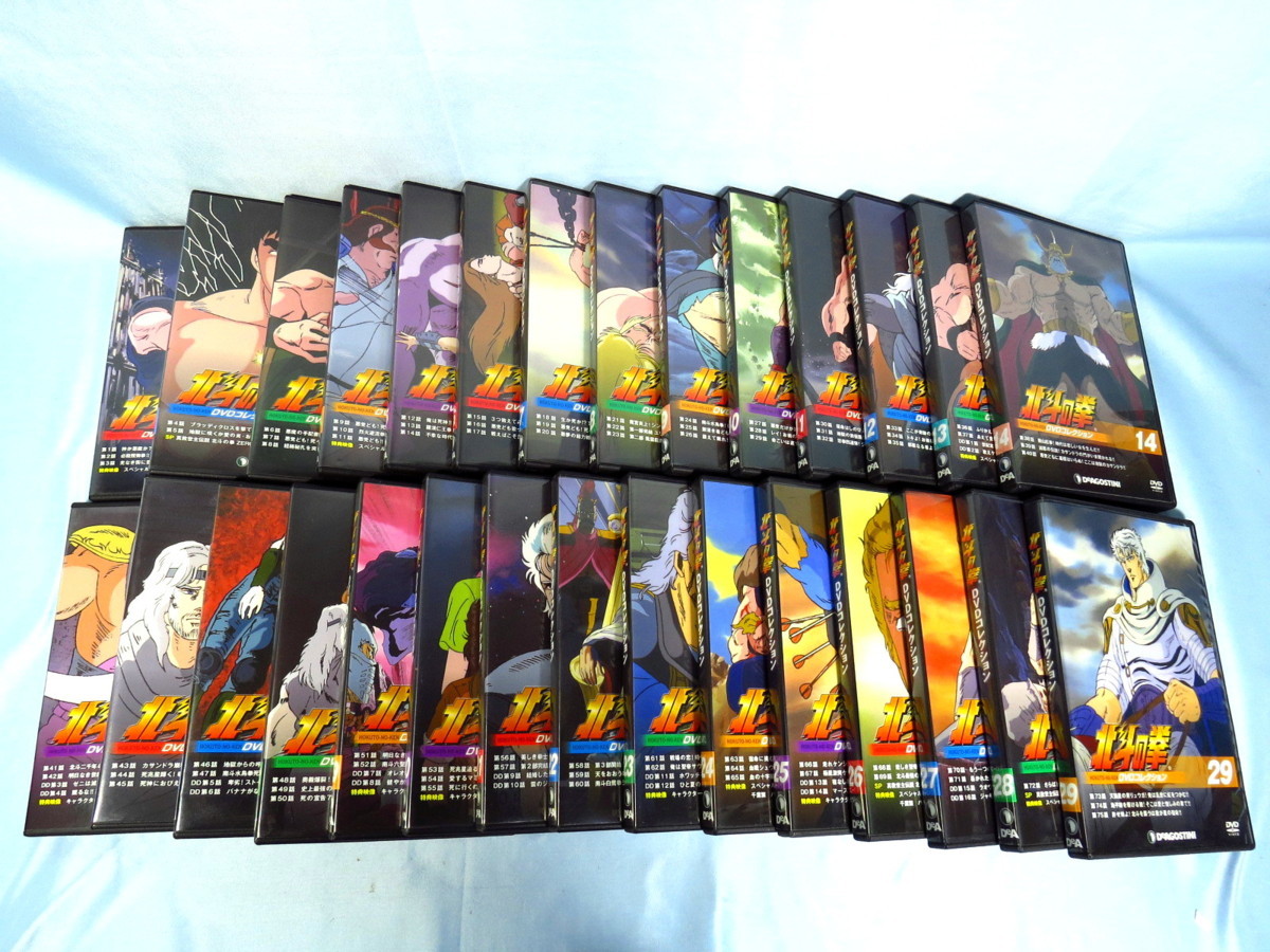 DVD ☆北斗の拳 DVDコレクション 全58巻+キャラピンズ+フレーム